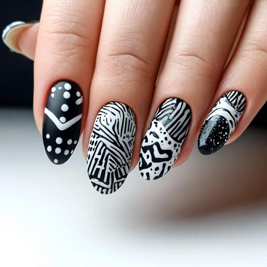 Bold Contrast in Black & White