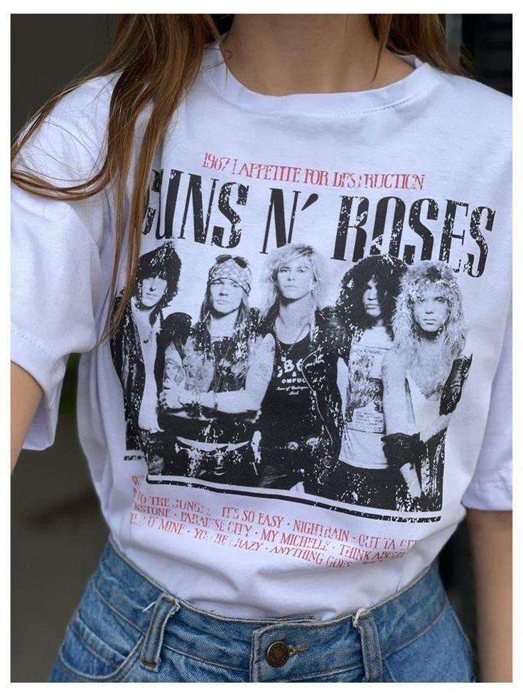 Graphic T-shirts with band logo