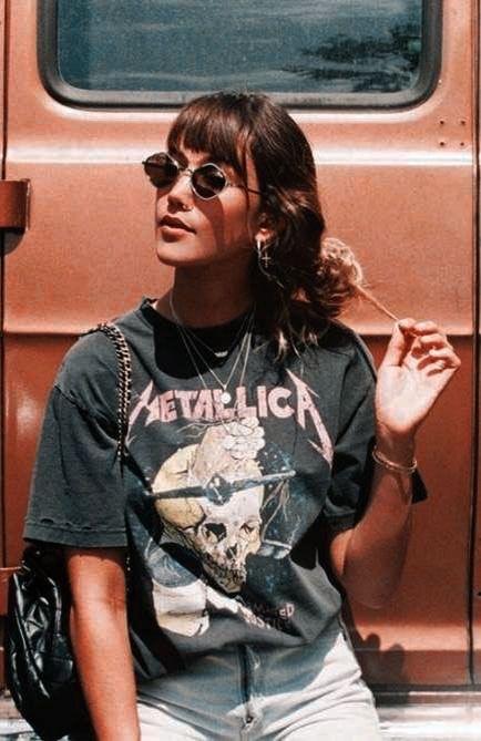 Graphic T-shirts with band logo