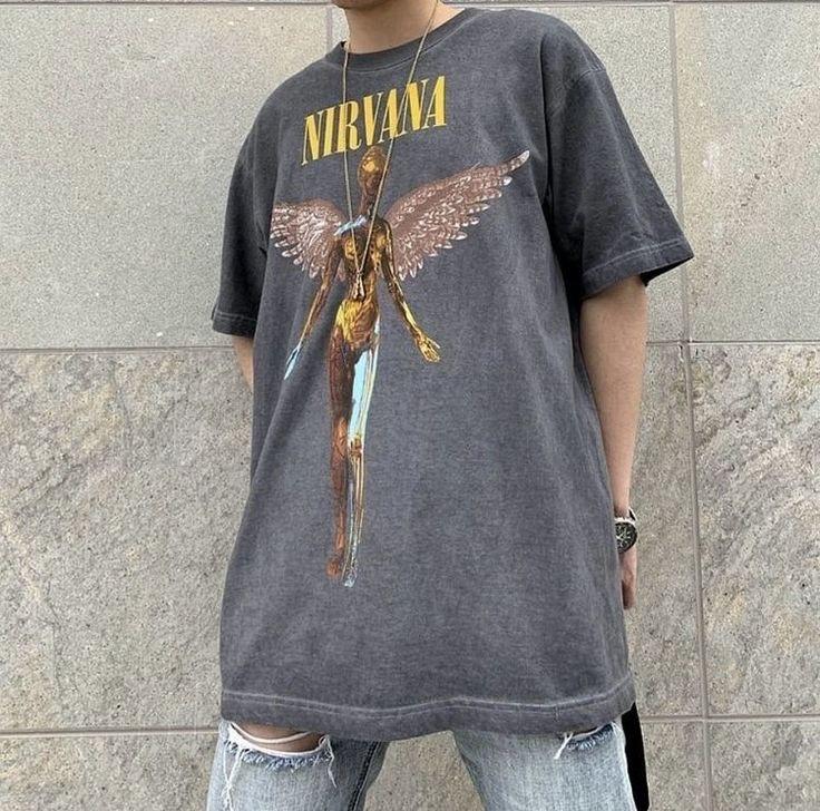 Graphic T-shirts with band logo