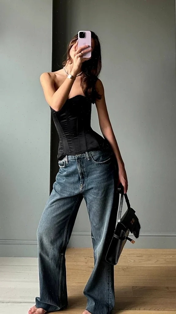 Haute couture collections this year are awash with crinolines, corsetry, and Renaissance flourishes. While unwieldy for daily wear, designers deftly reinterpret corsets into accessible forms.