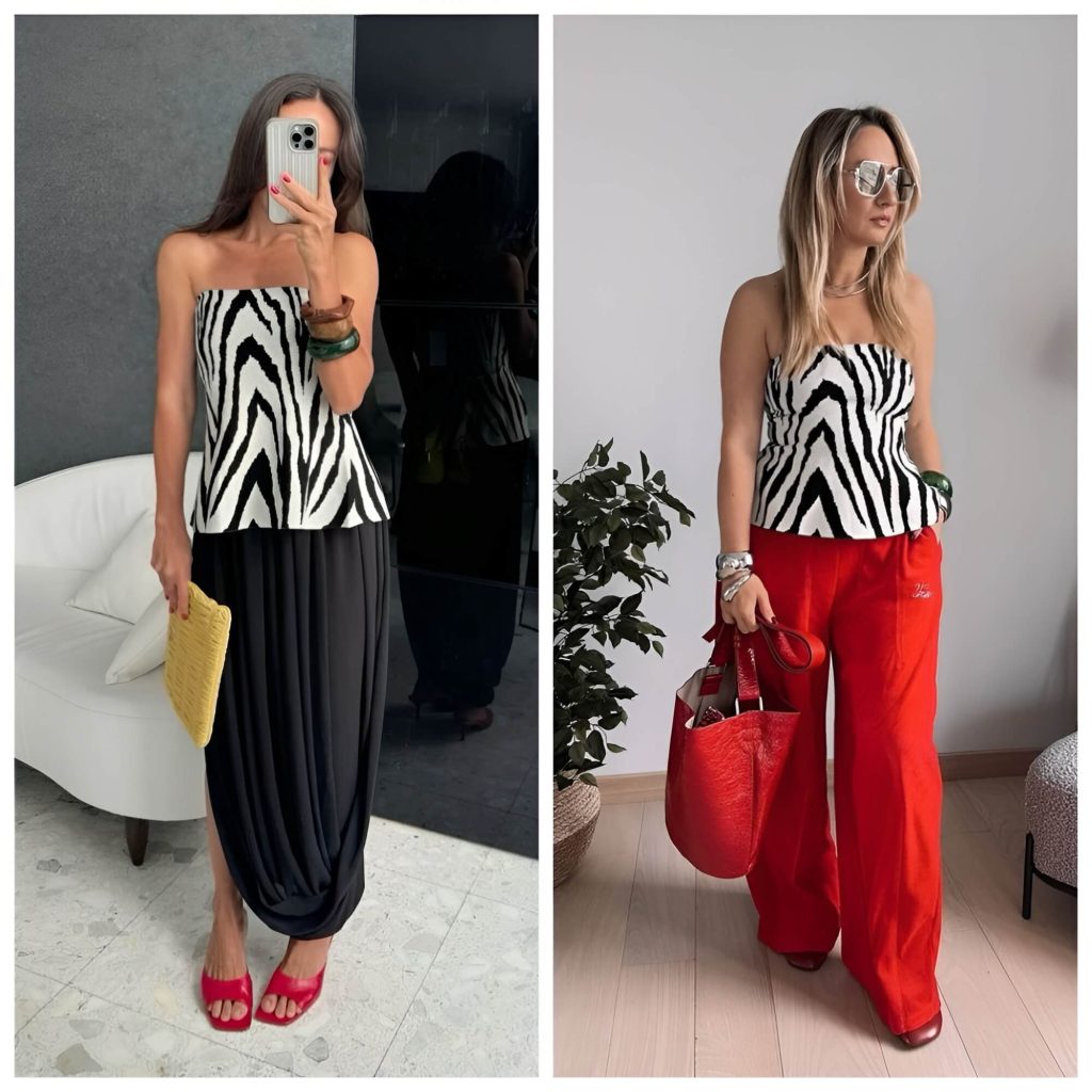 The 2025 summer runways of Collina Strada and Schiaparelli made it unequivocal: zebra stripes are on the march. Poised to overshadow leopard prints, this pattern offers a subtler, more wearable alternative for everyday wardrobes.